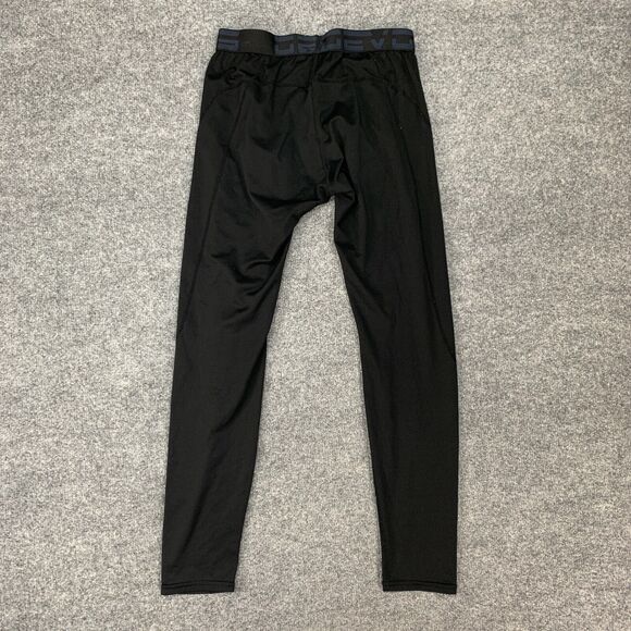 Devops Tights Mens M Medium Black Elastic Waist Fitted Base Layer Stretch - Picture 7 of 10